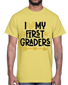 I Love My First 365#- first grade- Cotton Tee