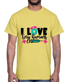 I Love Tiny Humans Style Style 904#- nurse- Cotton Tee