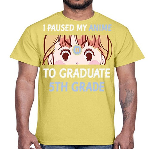I Paused My Anime To Anime 243#- anime- Cotton Tee