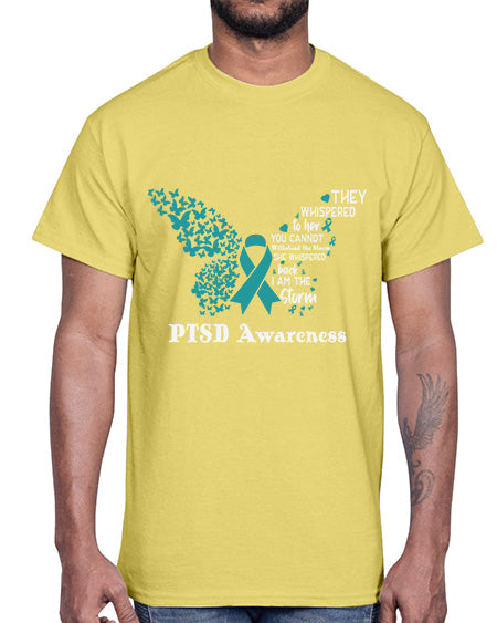 I am the storm PTSD 20#- PTSD- Cotton Tee