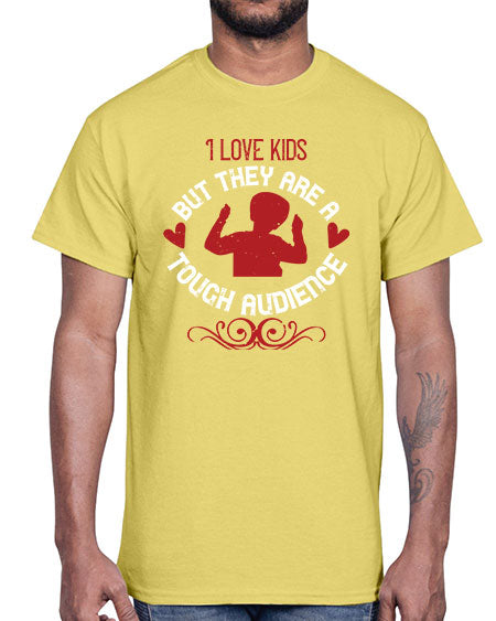 I love kids but they are a tough audience Style 101#- kids- Cotton Tee