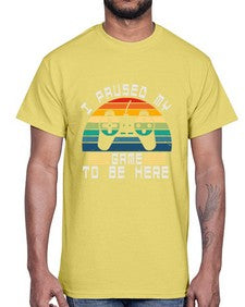 I paused my game to be here 38#- computer- Cotton Tee