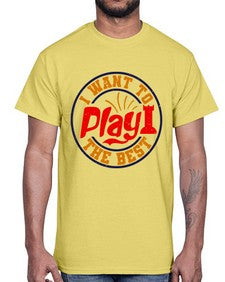 I want to play the best 112#- chess- Cotton Tee