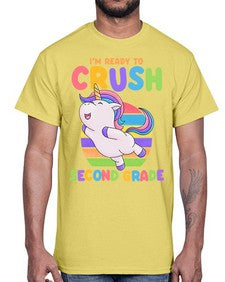 Im Ready to Crush second 391#- second grade- Cotton Tee