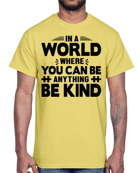 In a world Style 48#- autism- Cotton Tee