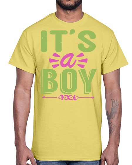 Its A Boy Style 130#- baby- Cotton Tee