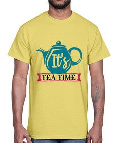Its Tea Time 1240#- tea- Cotton Tee