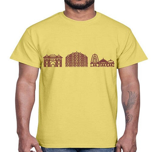 Jaipur 979#- cities- Cotton Tee