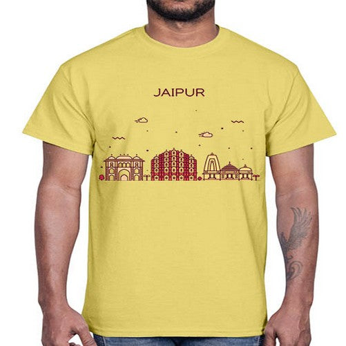 Jaipur 980#- cities- Cotton Tee
