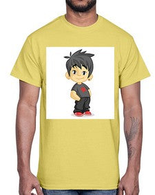 Kid 149#- cartoon general- Cotton Tee