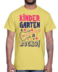 Kindergarten Rocks 433#- kindergarten- Cotton Tee