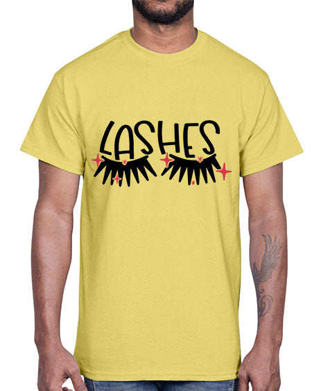 Lashes Style 70#-makeup Cotton Tee
