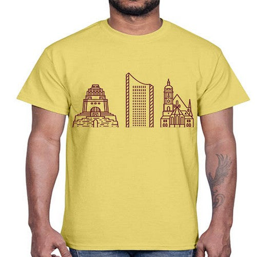 Leipzig 1127#- cities- Cotton Tee