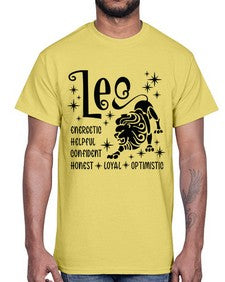 Leo 278#- leo- Cotton Tee
