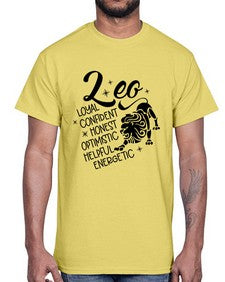 Leo 282#- leo- Cotton Tee