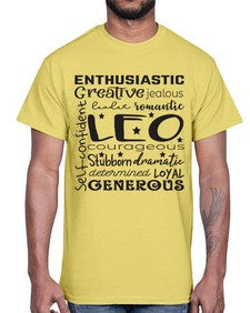 Leo 568#- leo- Cotton Tee