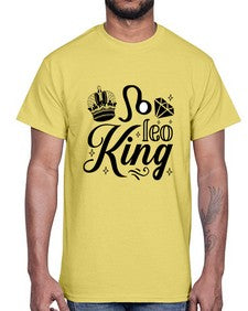 Leo king 290#- leo- Cotton Tee