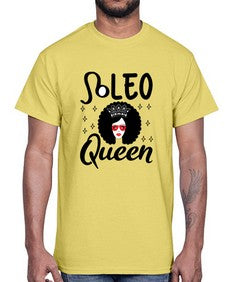 Leo queen 294#- leo- Cotton Tee