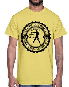 Libra 27#- libra- Cotton Tee
