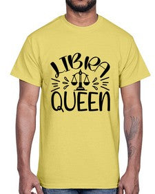 Libra queen 328#- libra- Cotton Tee
