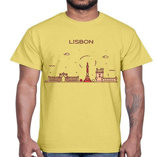 Lisbon 1147#- cities- Cotton Tee
