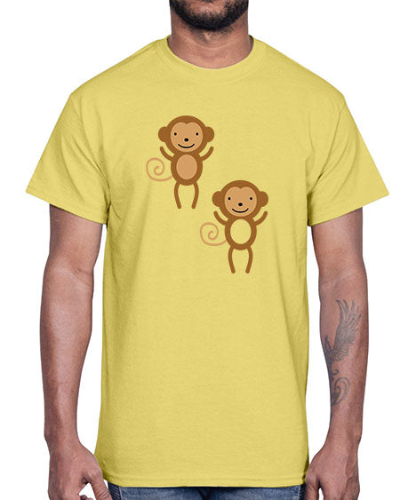 Little_monkeys_MF_5814- monkey- Cotton Tee