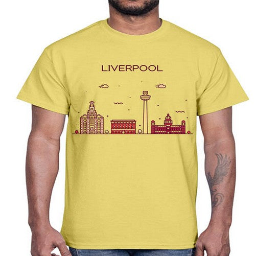 Liverpool 1153#- cities- Cotton Tee
