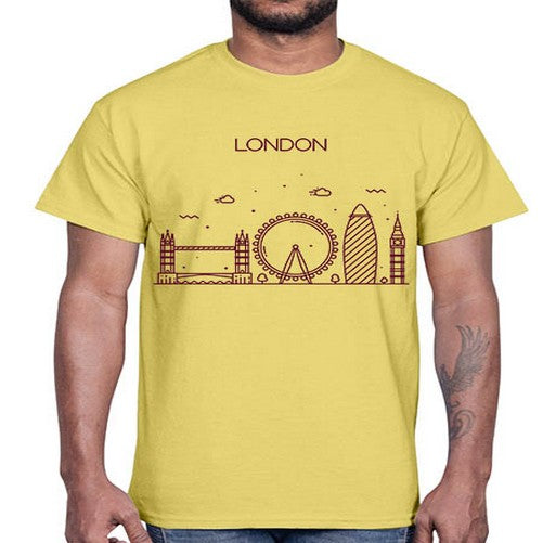 London 1156#- cities- Cotton Tee