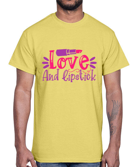 Love And Lipstick Style 225#-makeup Cotton Tee
