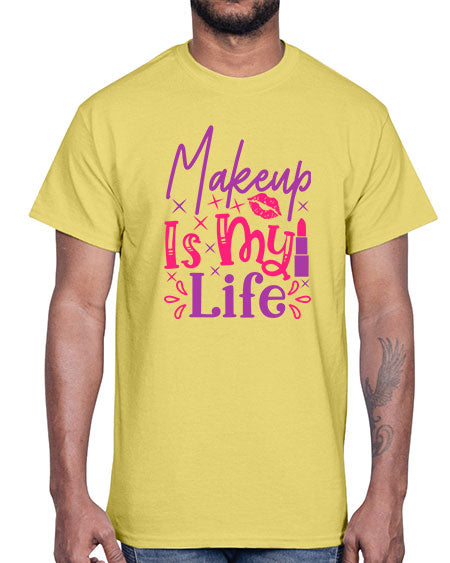 Makeup Is My Life Style 224#-makeup Cotton Tee