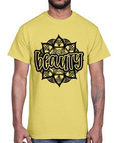 Mandala Beauty 757#- mandala- Cotton Tee