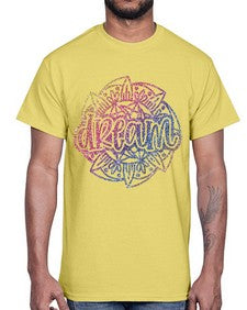 Mandala Dream Rainbow Glitter 760#- mandala- Cotton Tee