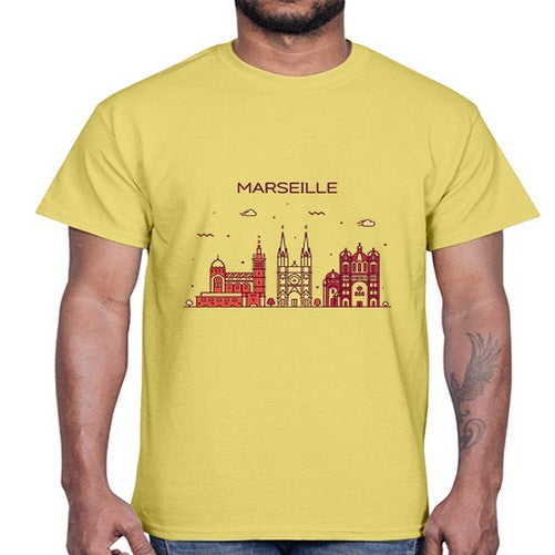 Marseille 1241#- cities- Cotton Tee