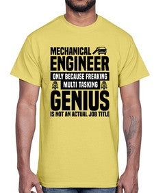 Mechanical engineer Style 1090#- engineer- Cotton Tee