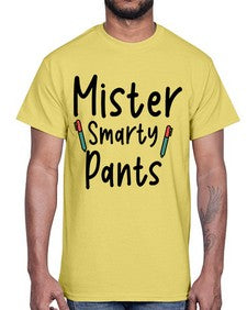 Mister Smarty Pants 534#- general school- Cotton Tee