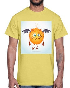 Monster 177#- cartoon general- Cotton Tee
