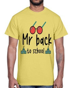 Mr back to school 538#- general school- Cotton Tee