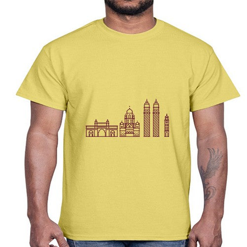 Mumbai 1382#- cities- Cotton Tee