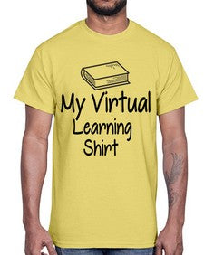 My Virtual Learning Shirt 554#- librarian- Cotton Tee