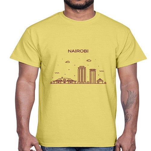 Nairobi 1402#- cities- Cotton Tee
