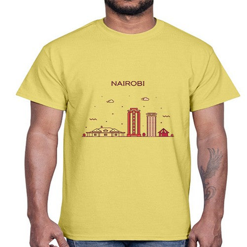 Nairobi 1404#- cities- Cotton Tee