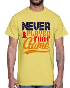 Never played that game 141#- chess- Cotton Tee