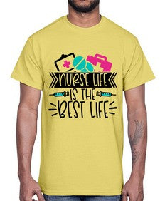 Nurse Life Is The Best Life Style Style 1170#- nurse- Cotton Tee