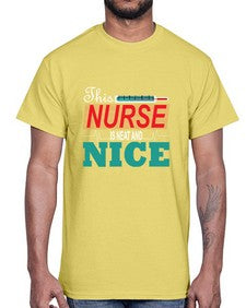 Nurse NiceTransperntPNG Style 1187#- nurse- Cotton Tee