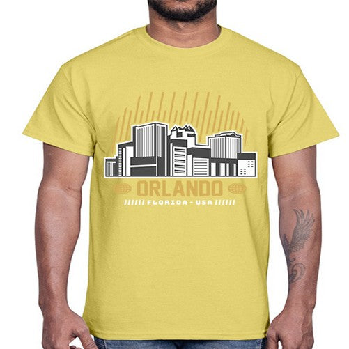 Orlando 1541#- cities- Cotton Tee