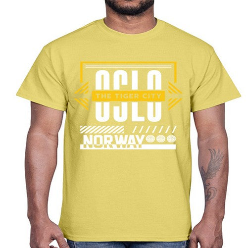 Oslo 1553#- cities- Cotton Tee