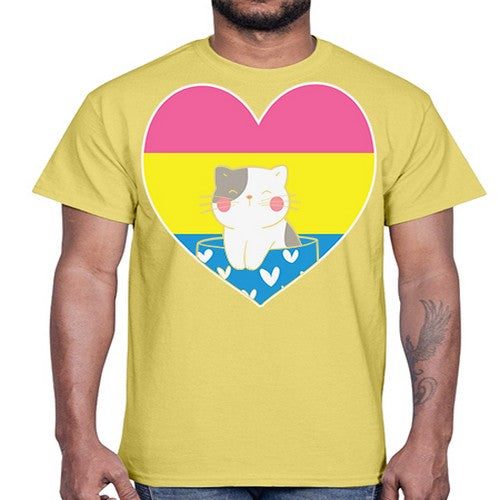 Pansexual Kawaii Cat Anime Art Anime 272#- anime- Cotton Tee