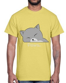 Paws- cats- Cotton Tee