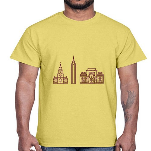 Philadelphia 1603#- cities- Cotton Tee