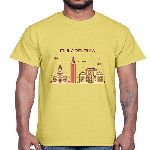 Philadelphia 1605#- cities- Cotton Tee
